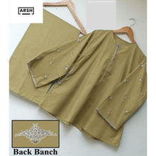Pocket Style 2-Pcs Back Bunch Embroidery New Article with Stitch. 
