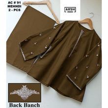 Pocket Style 2-Pcs Back Bunch Embroidery New Article with Stitch. 