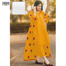 New flowers Rose gown article 3 Piece