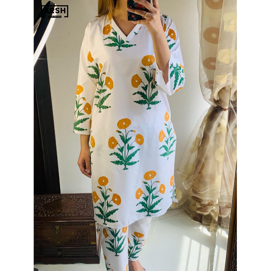 2 PCS WINTERS SPECIAL FLOWER DESIGN