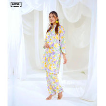 The Sunlit Blossom - Printed Lawn (PRET) - Stitched 2 Piece