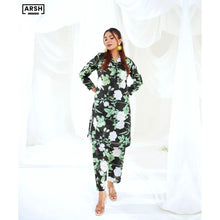 MIDNIGHT GARDEN - PRINTED LAWN (PRET) - STITCHED 2 PIECE