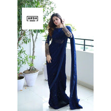(Blouse, peticot , saree) STICHED SAREE(50% OFF)